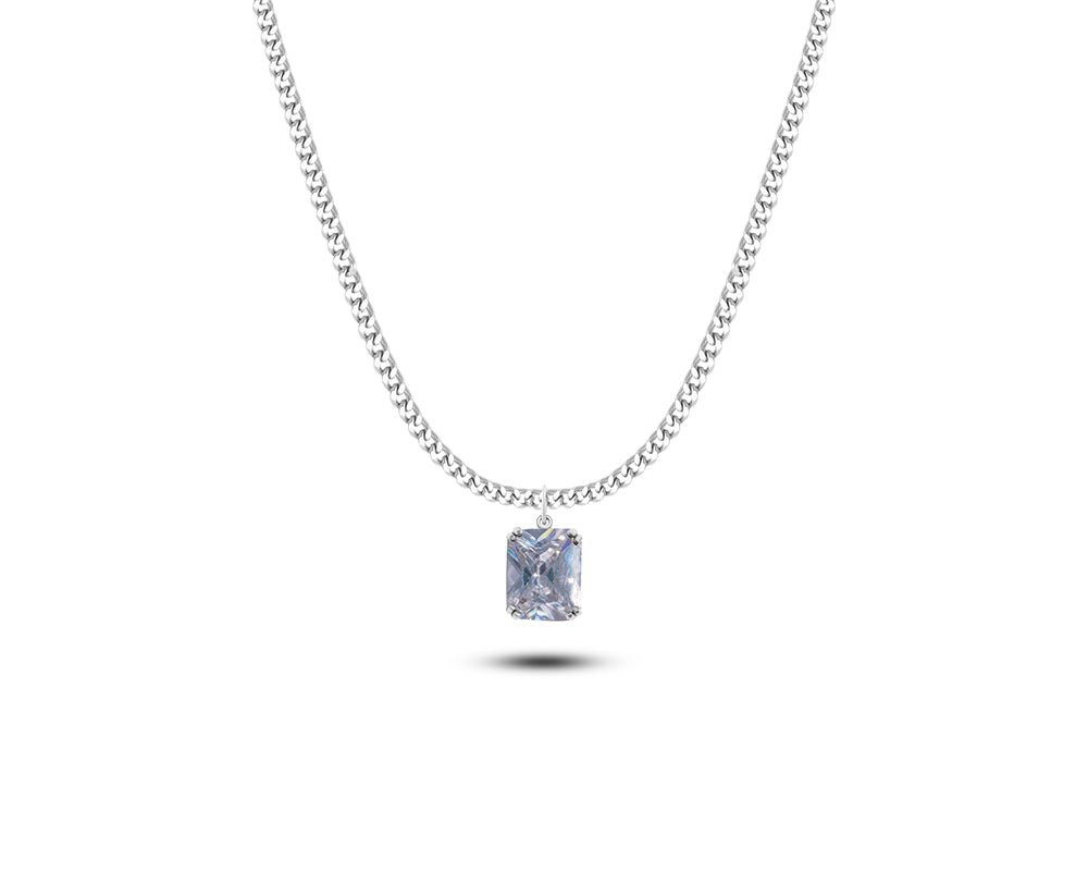 Snatch Necklace - ARTSY SILVER