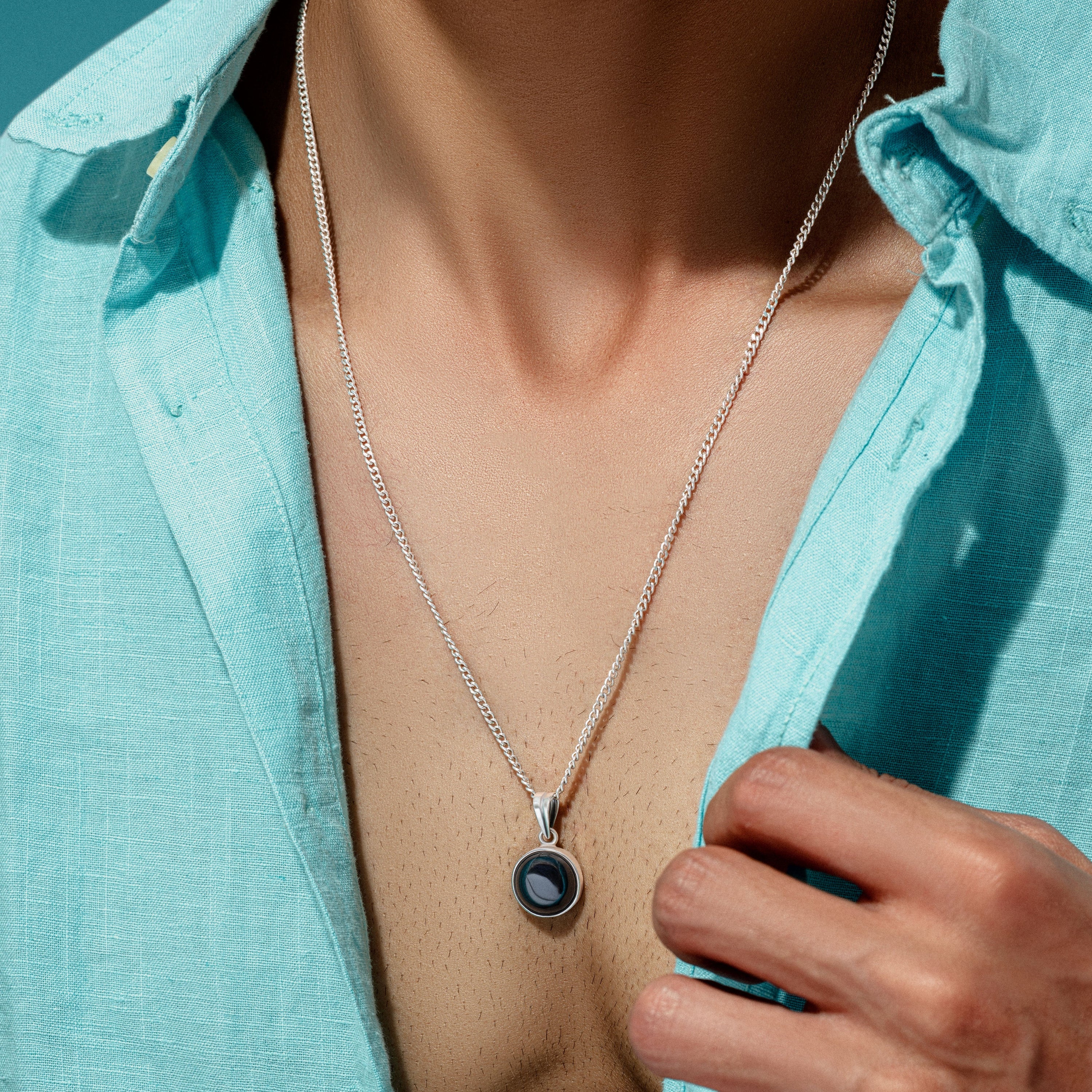 The Dark Knight Necklace - ARTSY SILVER