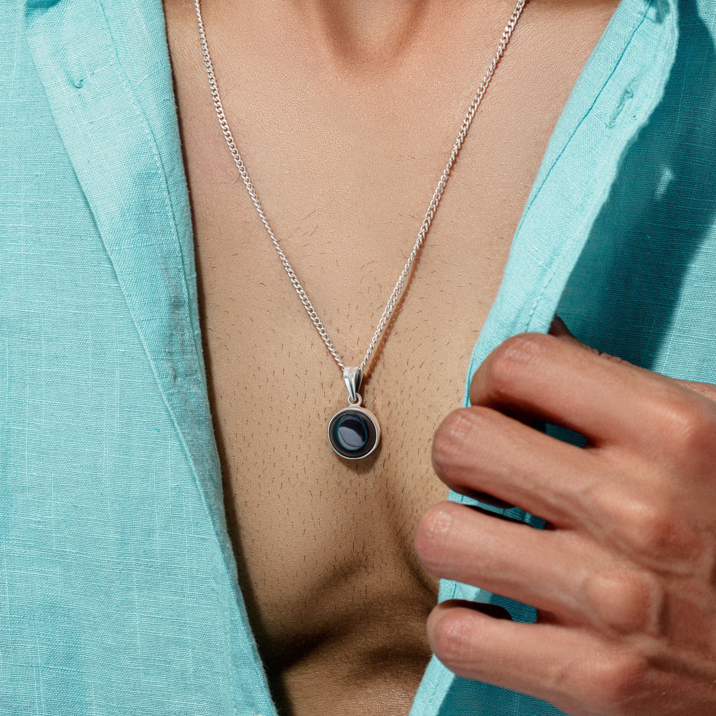 The Dark Knight Necklace - ARTSY SILVER