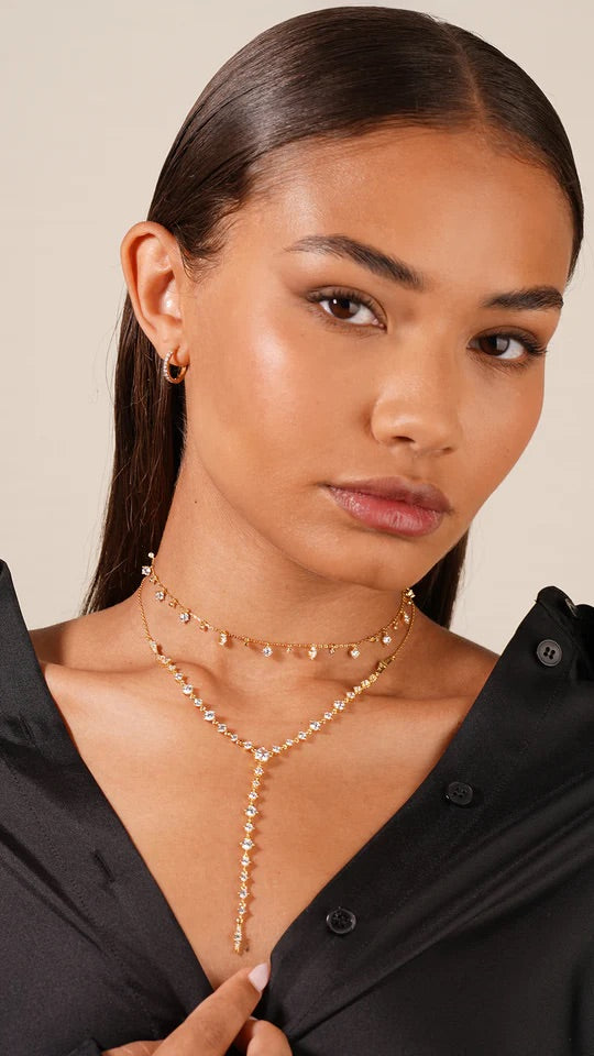 Sprinkles Zircon Adjustable choker