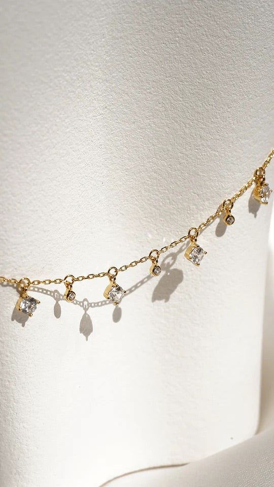 Sprinkles Zircon Adjustable choker