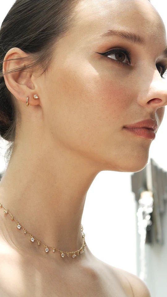 Sprinkles Zircon Adjustable choker