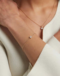 The Serene Solitaire Bracelet
