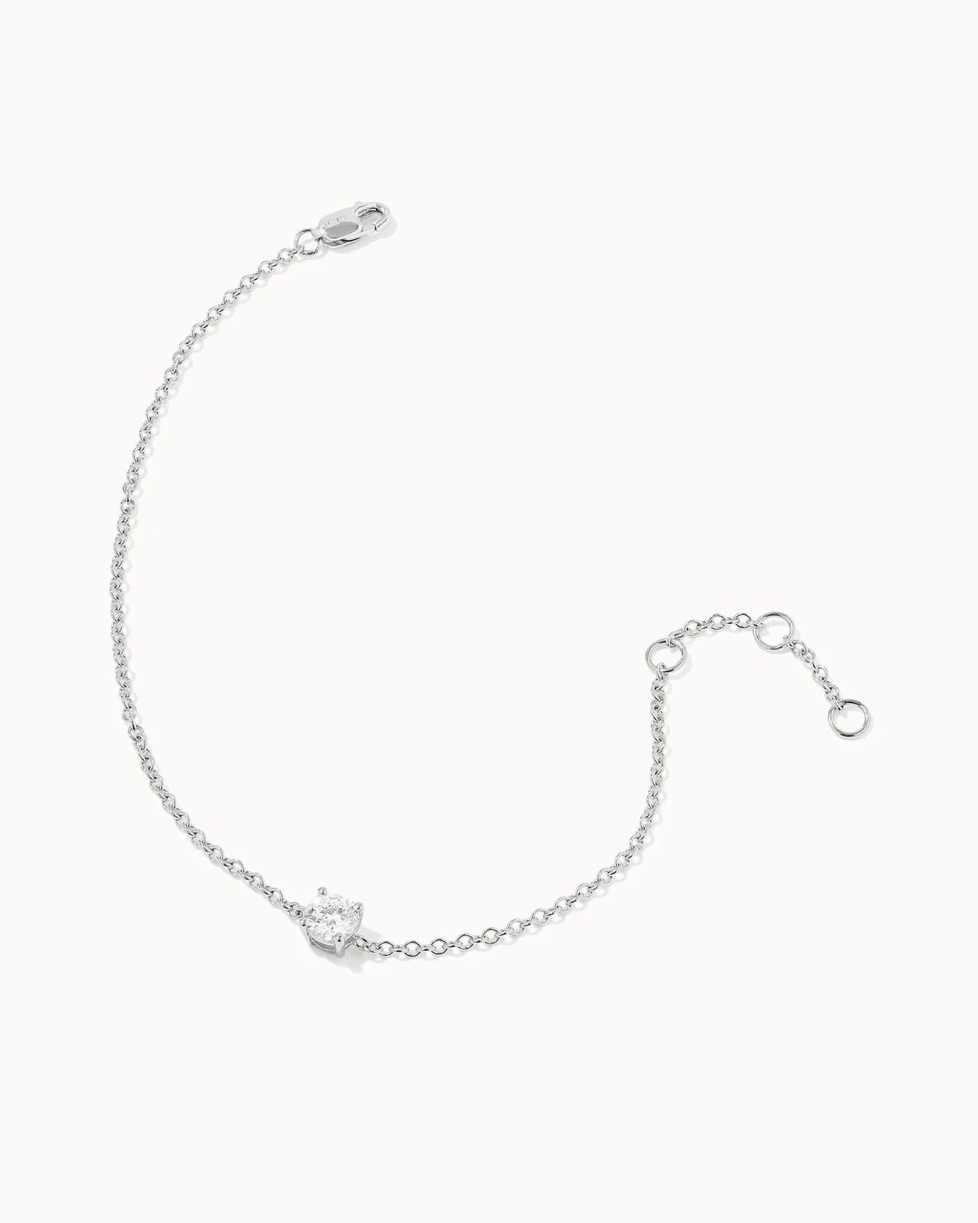 The Serene Solitaire Bracelet