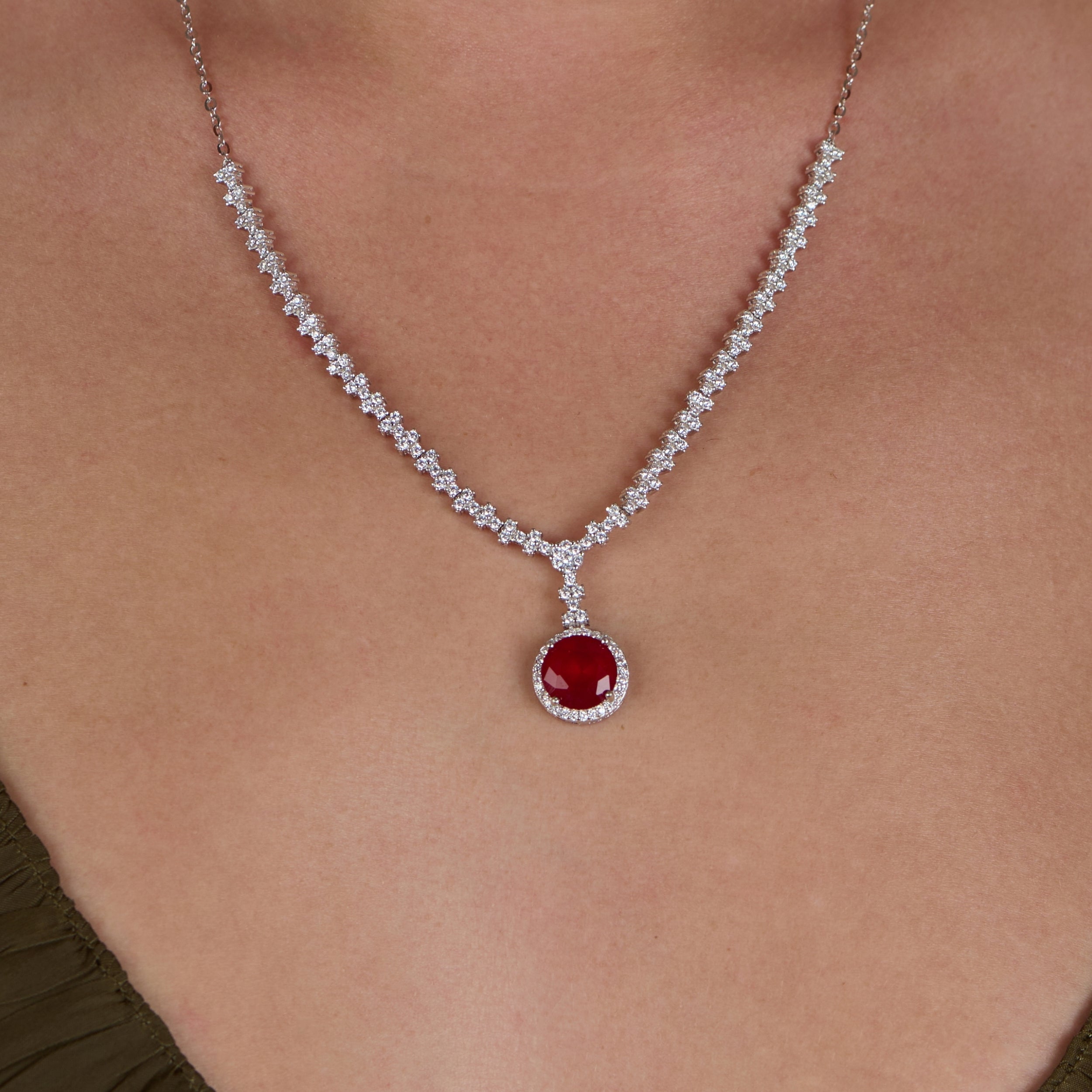 Ruby of Fire Necklace