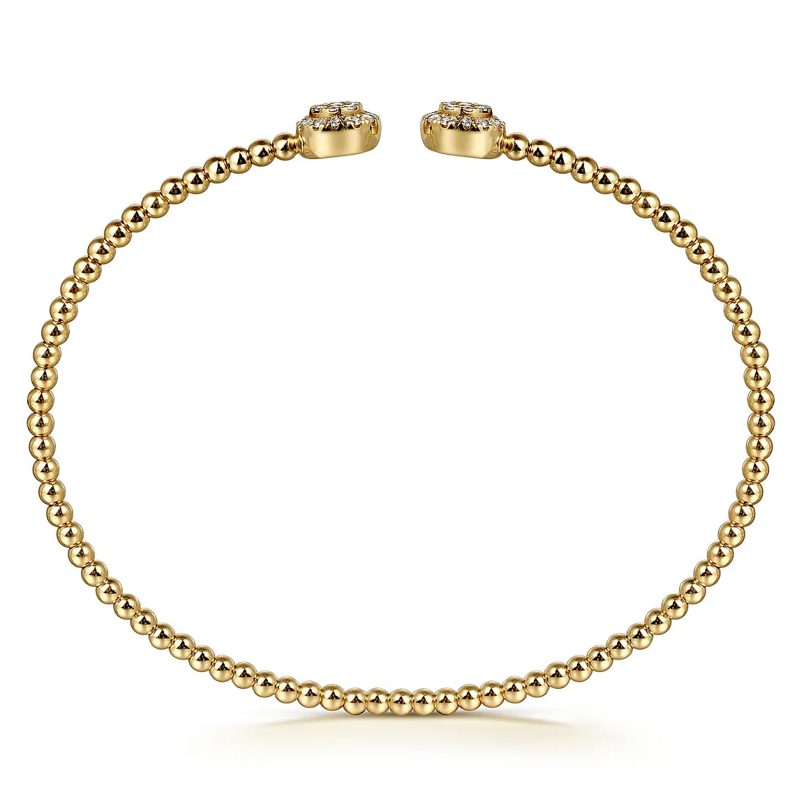Shiny Chic Zircon Open Bangle