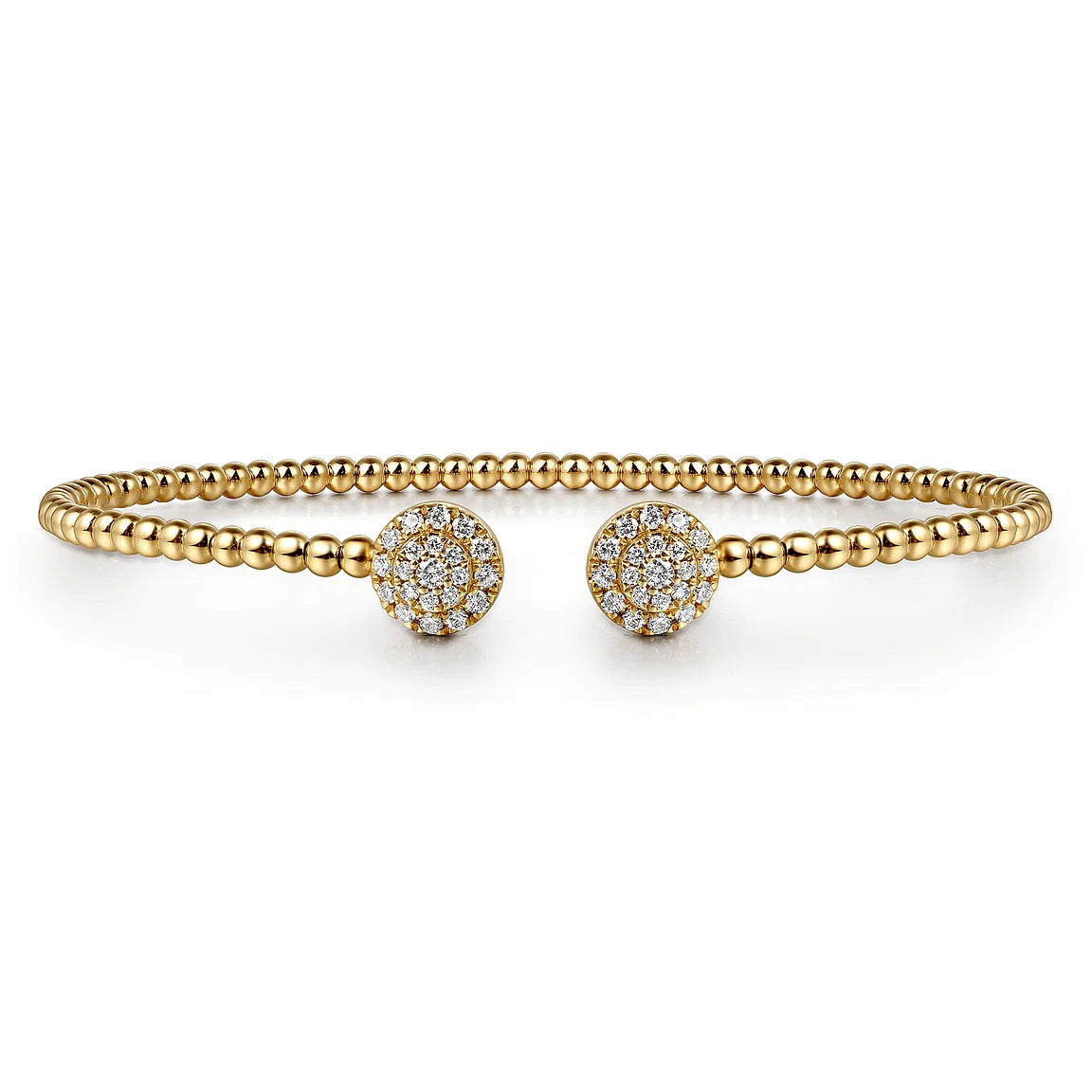 Shiny Chic Zircon Open Bangle