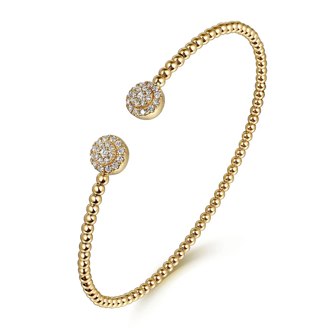 Shiny Chic Zircon Open Bangle