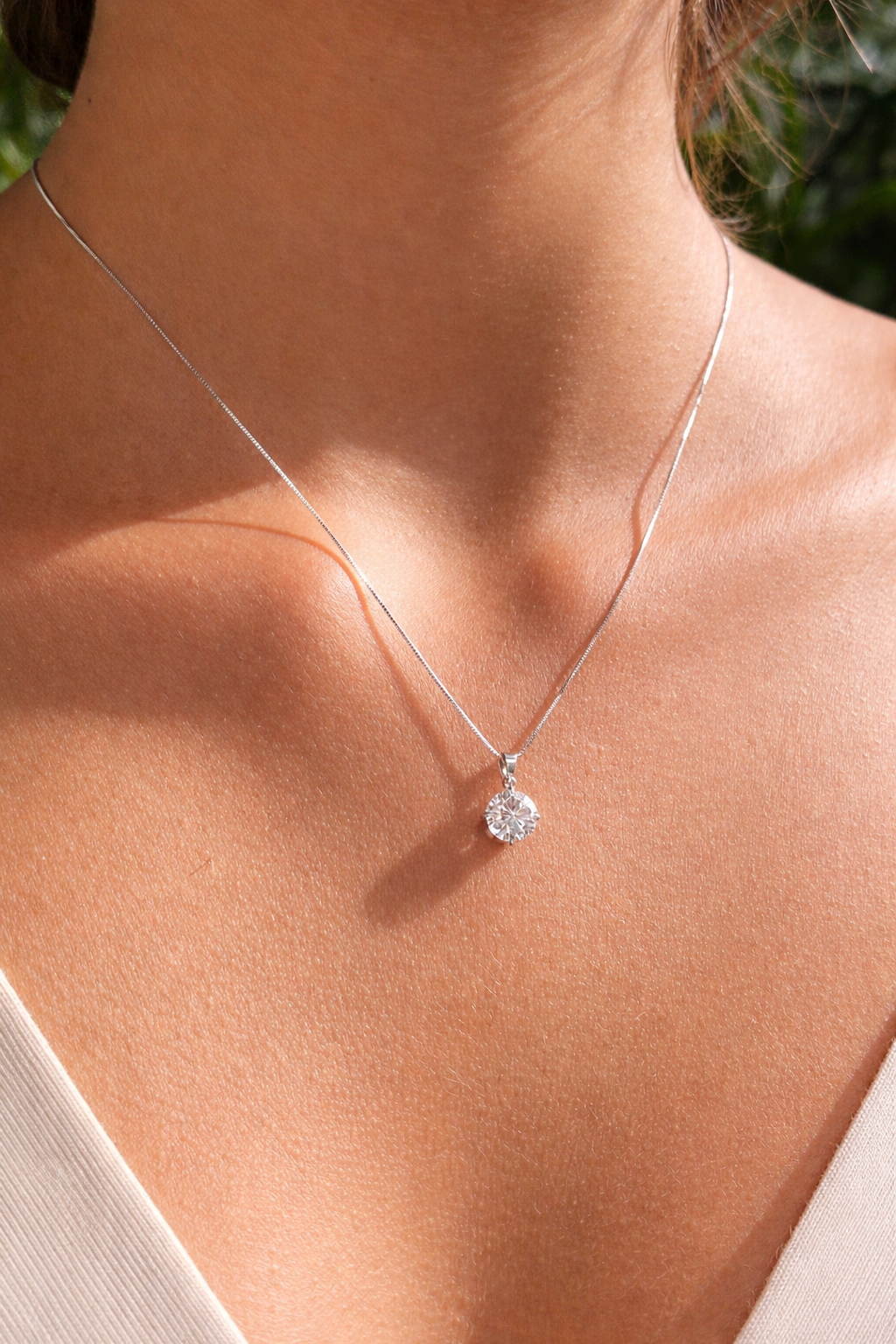 Sigma Girl Silver Necklace - ARTSY SILVER