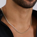Men Chain Necklace 925 Sterling Silver I Artsy Silver