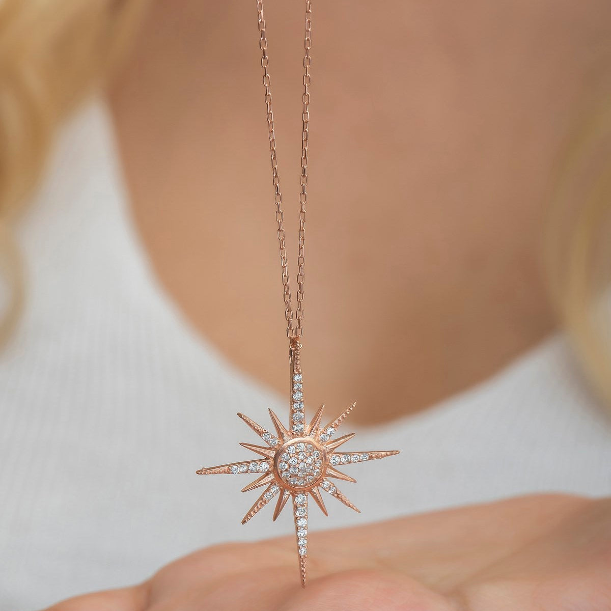 Sirius Star Necklace - ARTSY SILVER