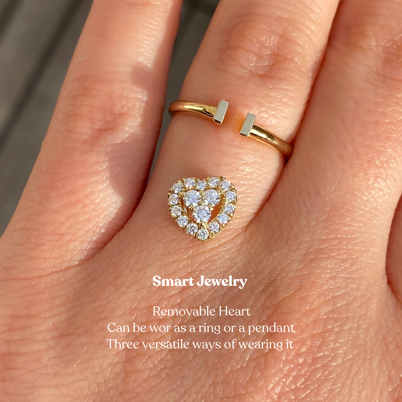 Heartlight Ring