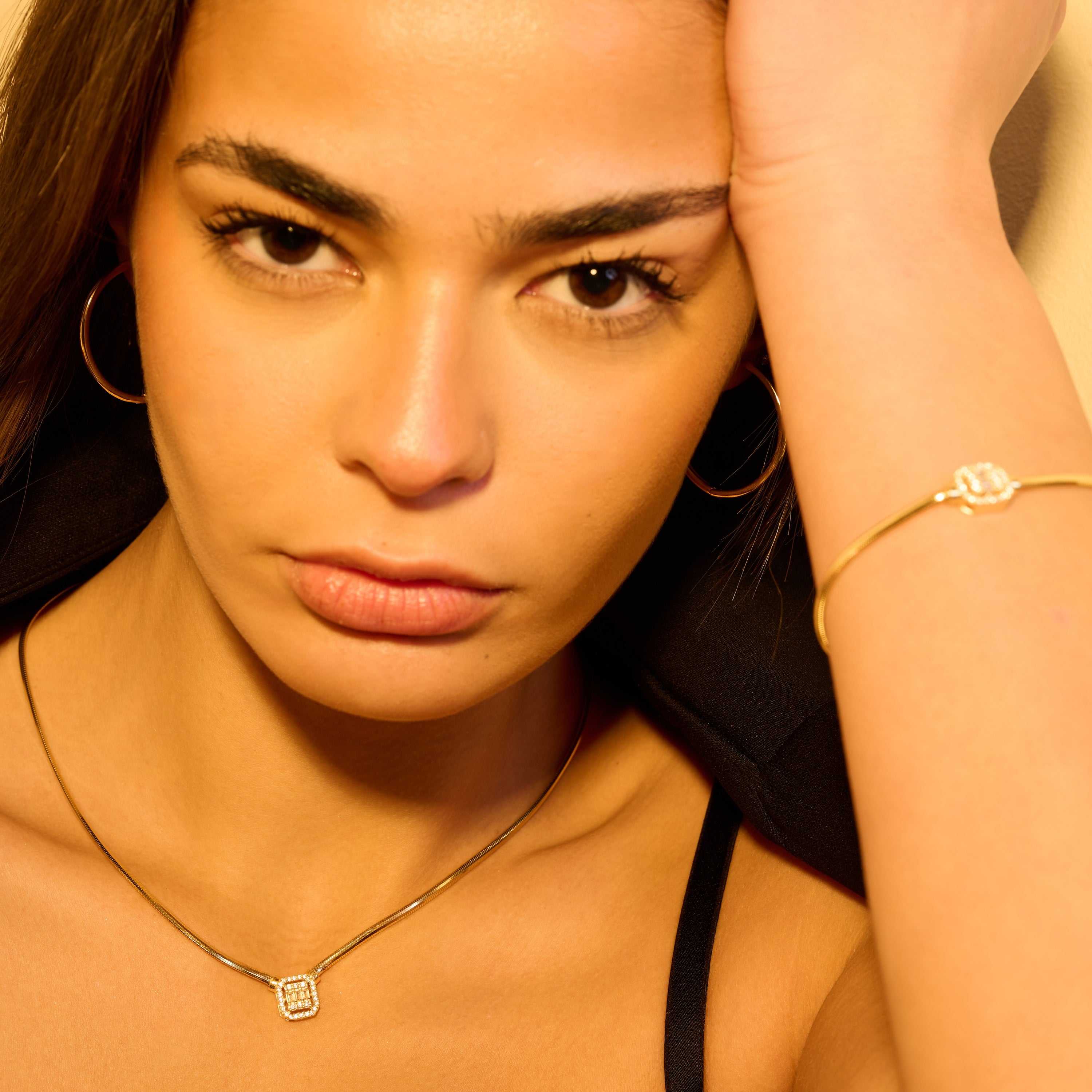 Snake Necklace & Bracelet Set