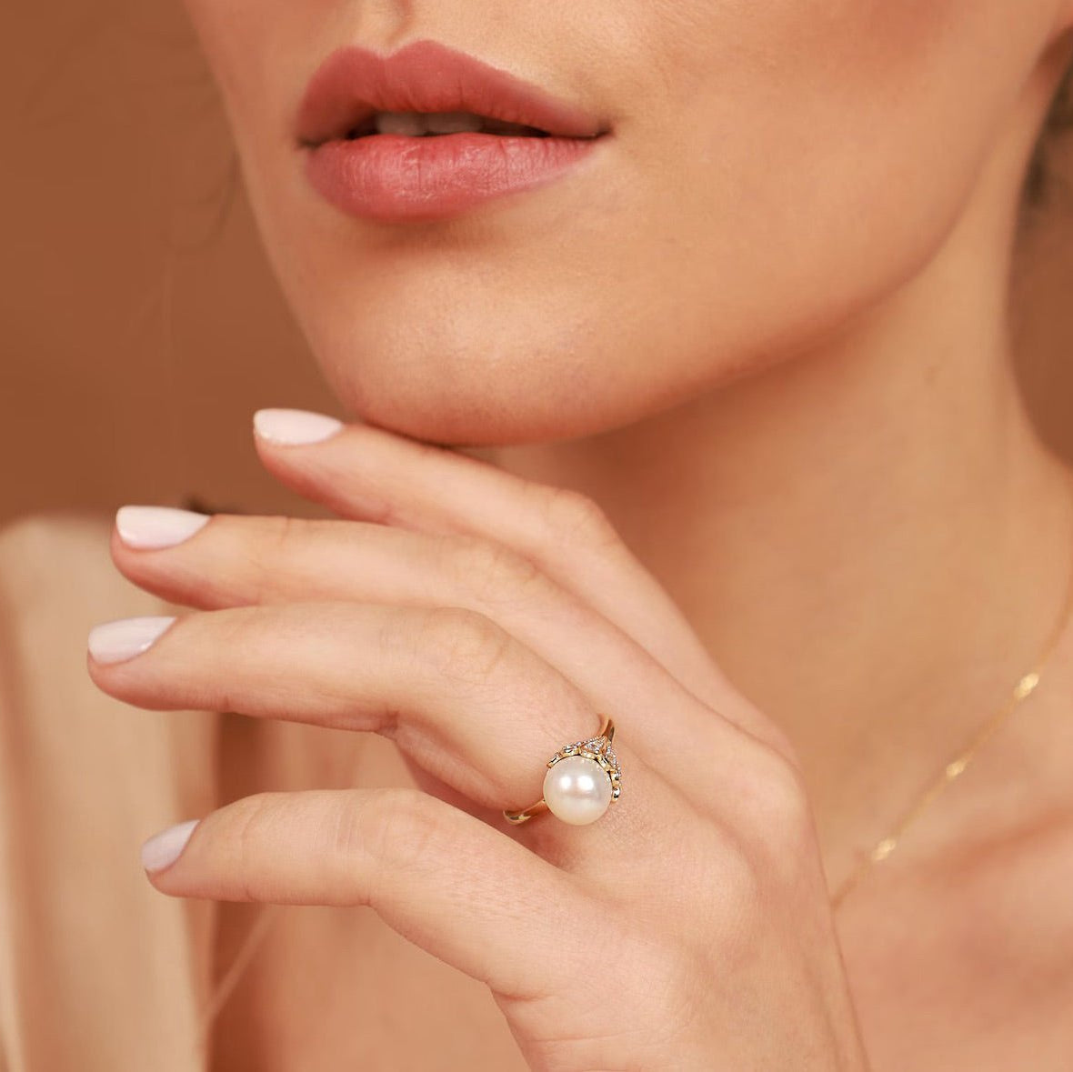 Special Day Pearl Ring - ARTSY SILVER