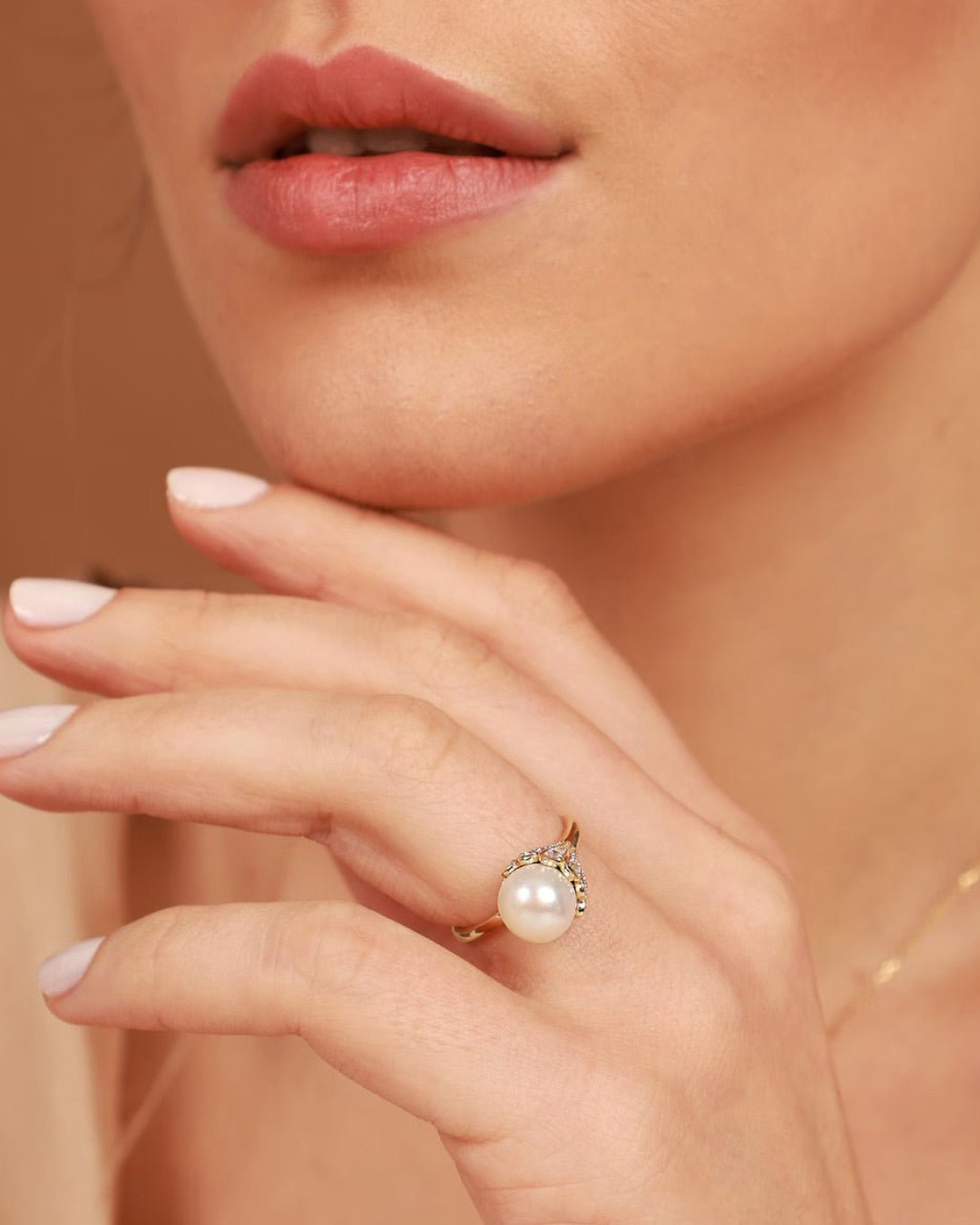 Special Day Pearl Ring - ARTSY SILVER