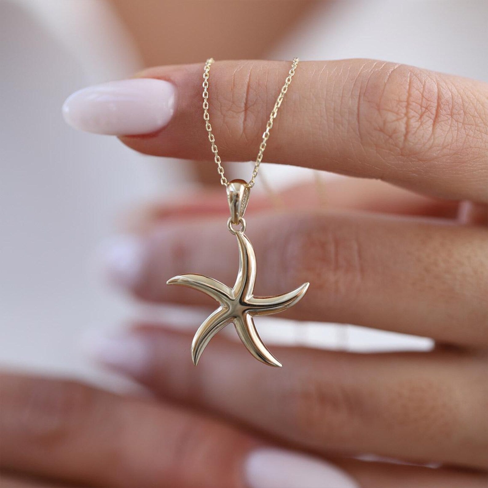 Stella Sea Star Necklace - ARTSY SILVER