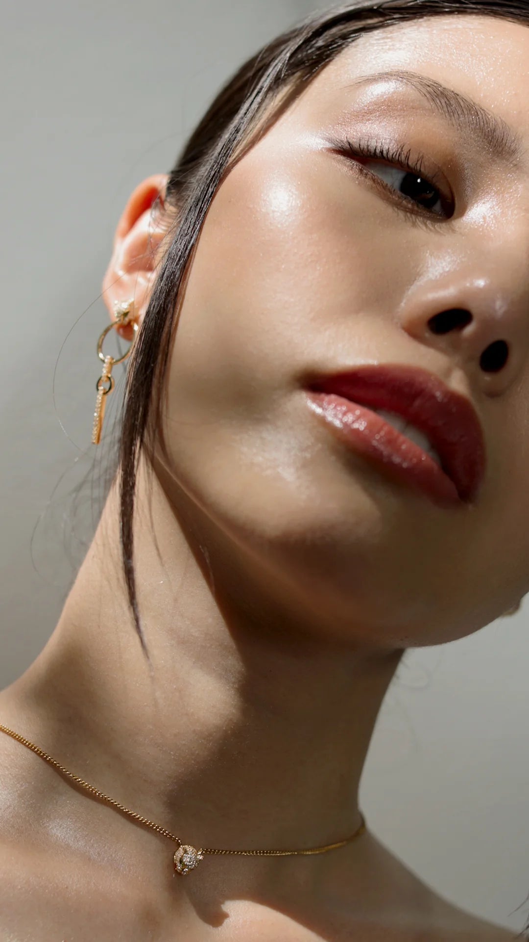 Stay Wild Gold Plated Necklace - ARTSY SILVER