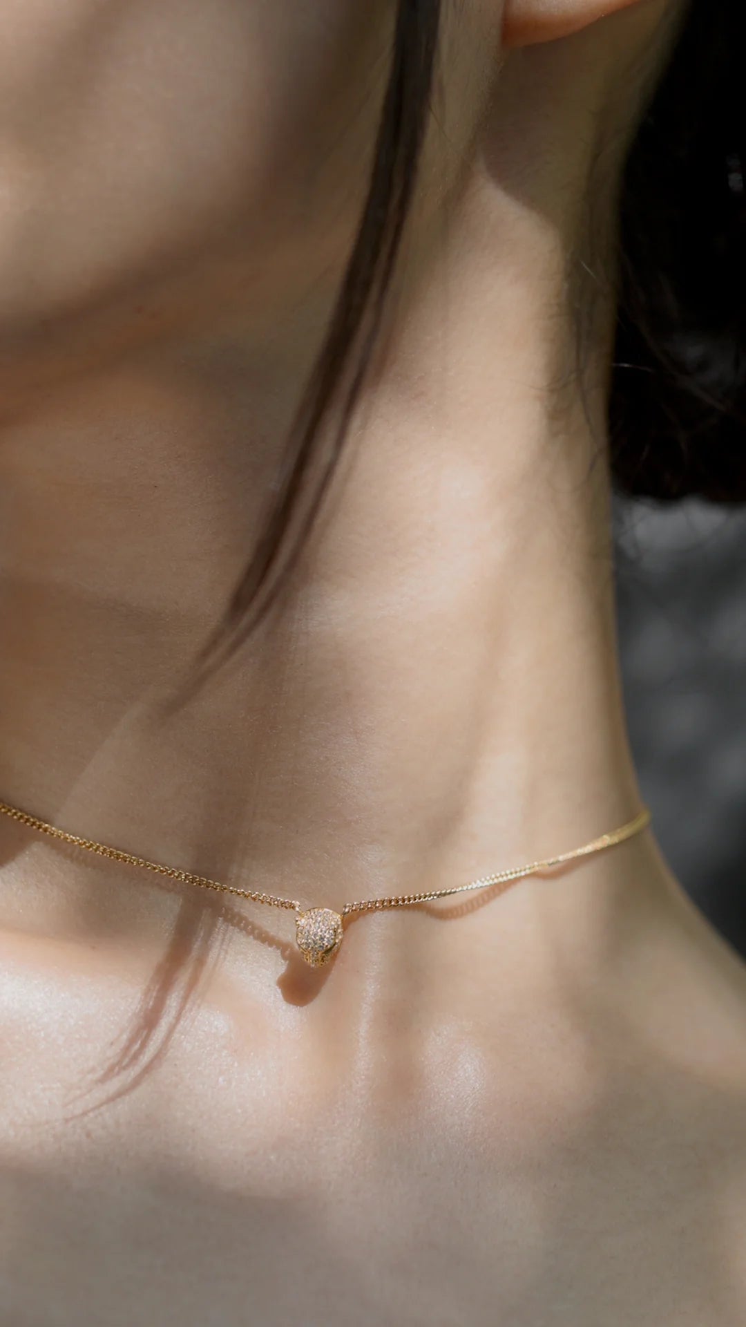 Stay Wild Gold Plated Necklace - ARTSY SILVER