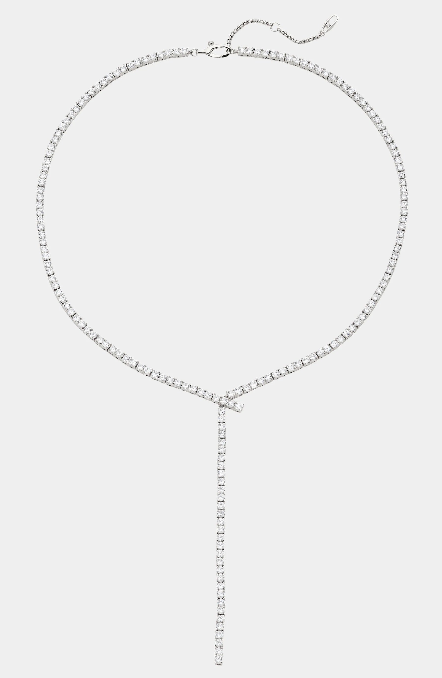Cocktail Y Tennis Necklace