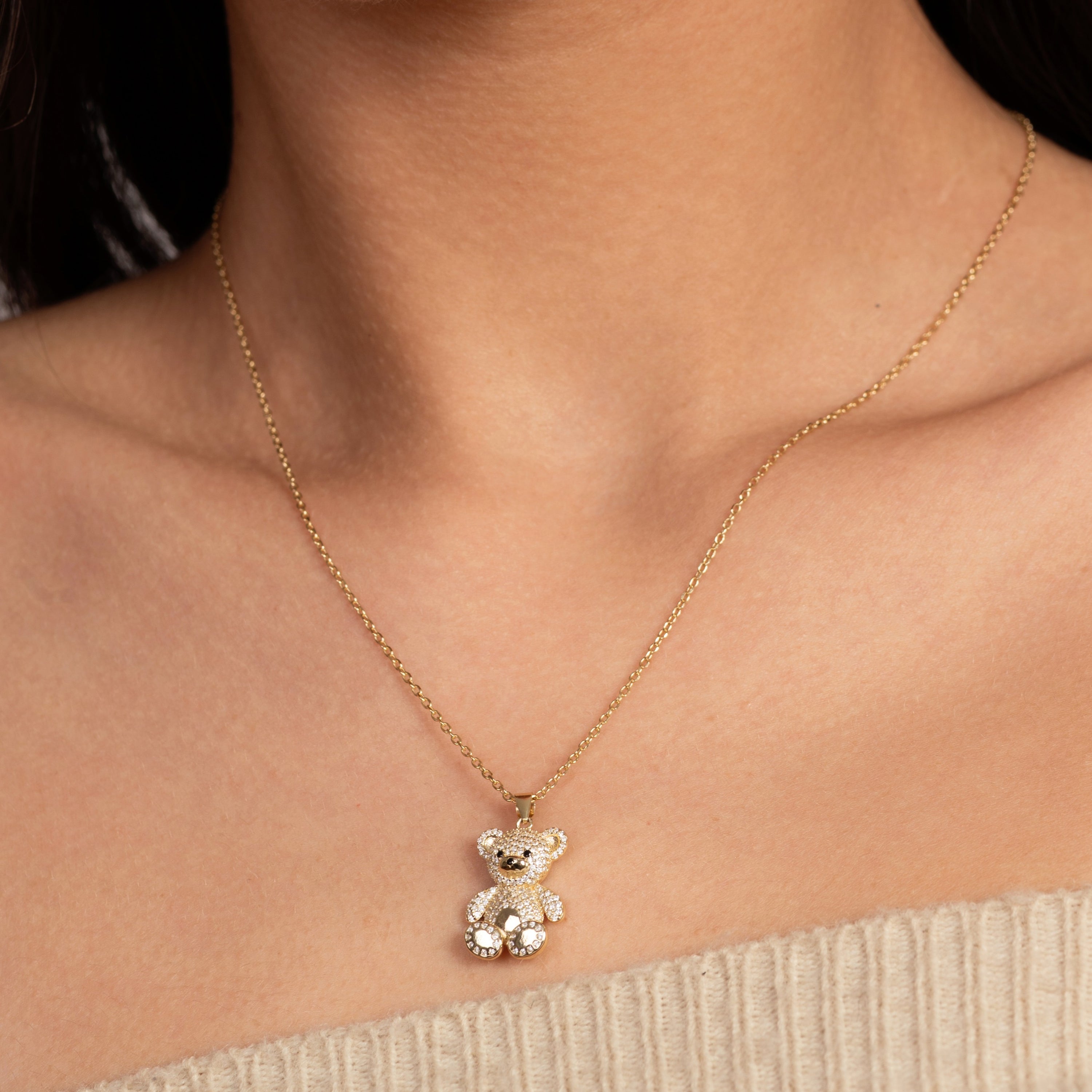 Teddy Bear Necklace