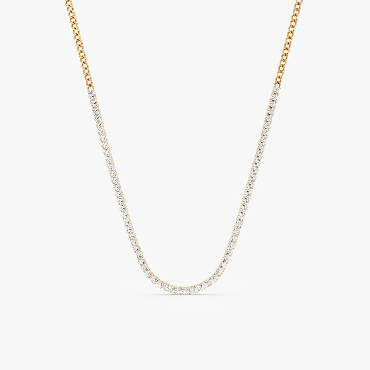Curved Tennis Chain