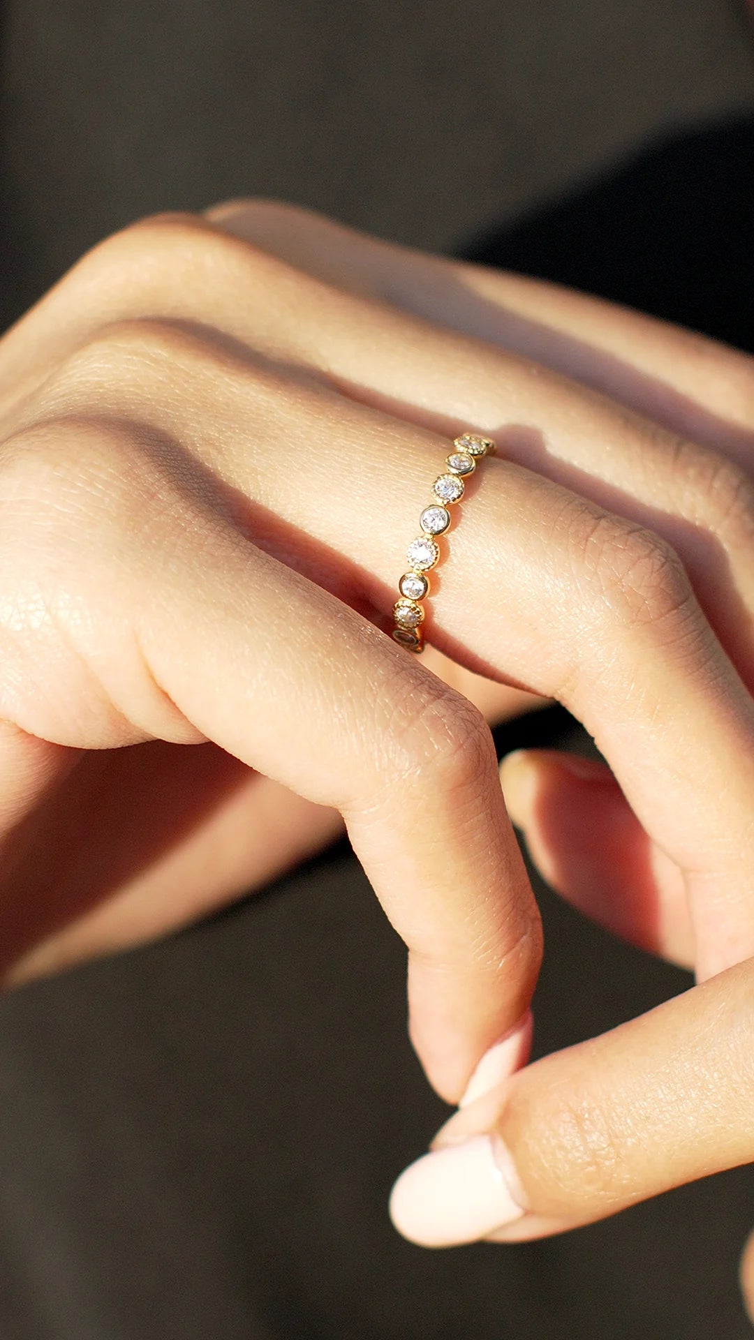 Tennis Ring - ARTSY SILVER