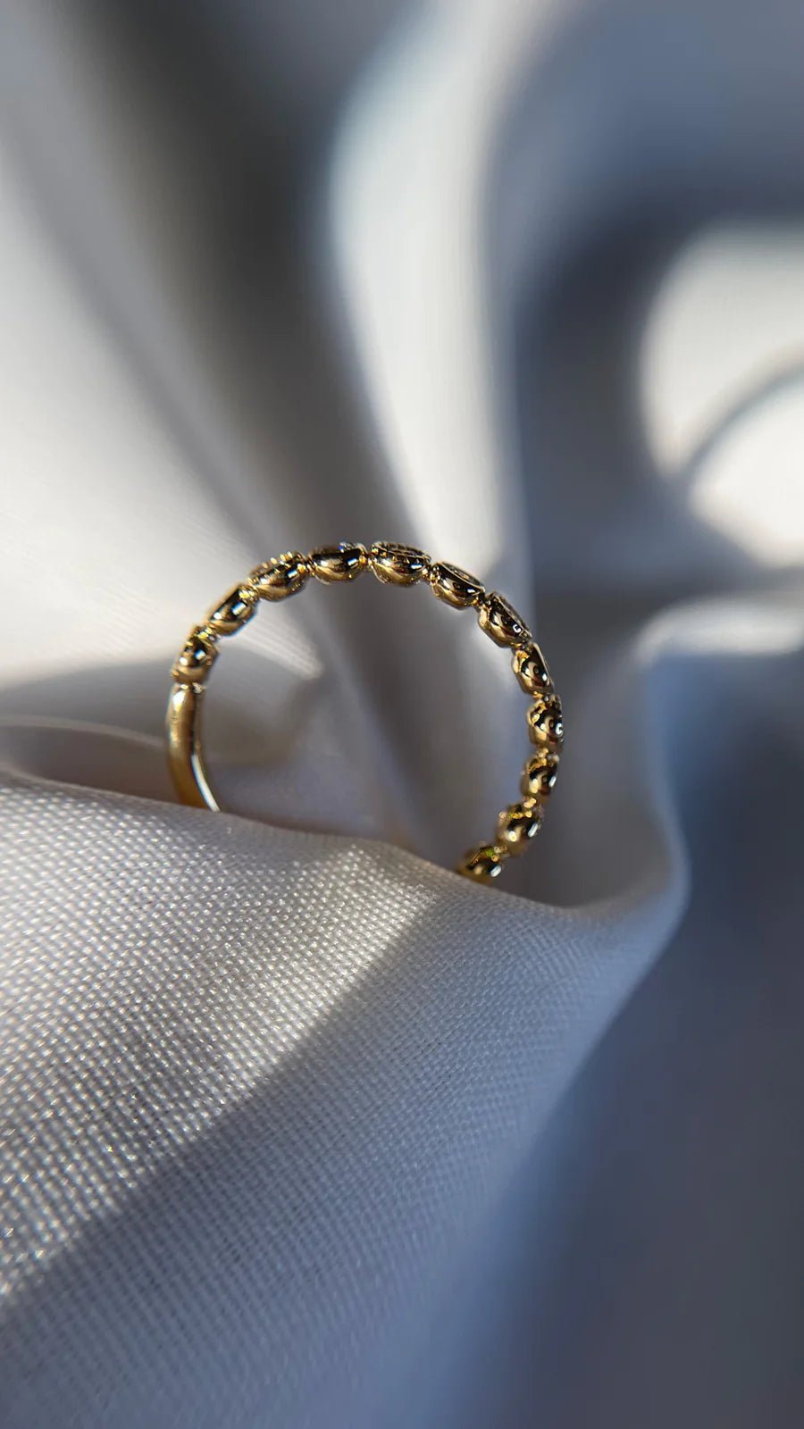 Tennis Ring - ARTSY SILVER