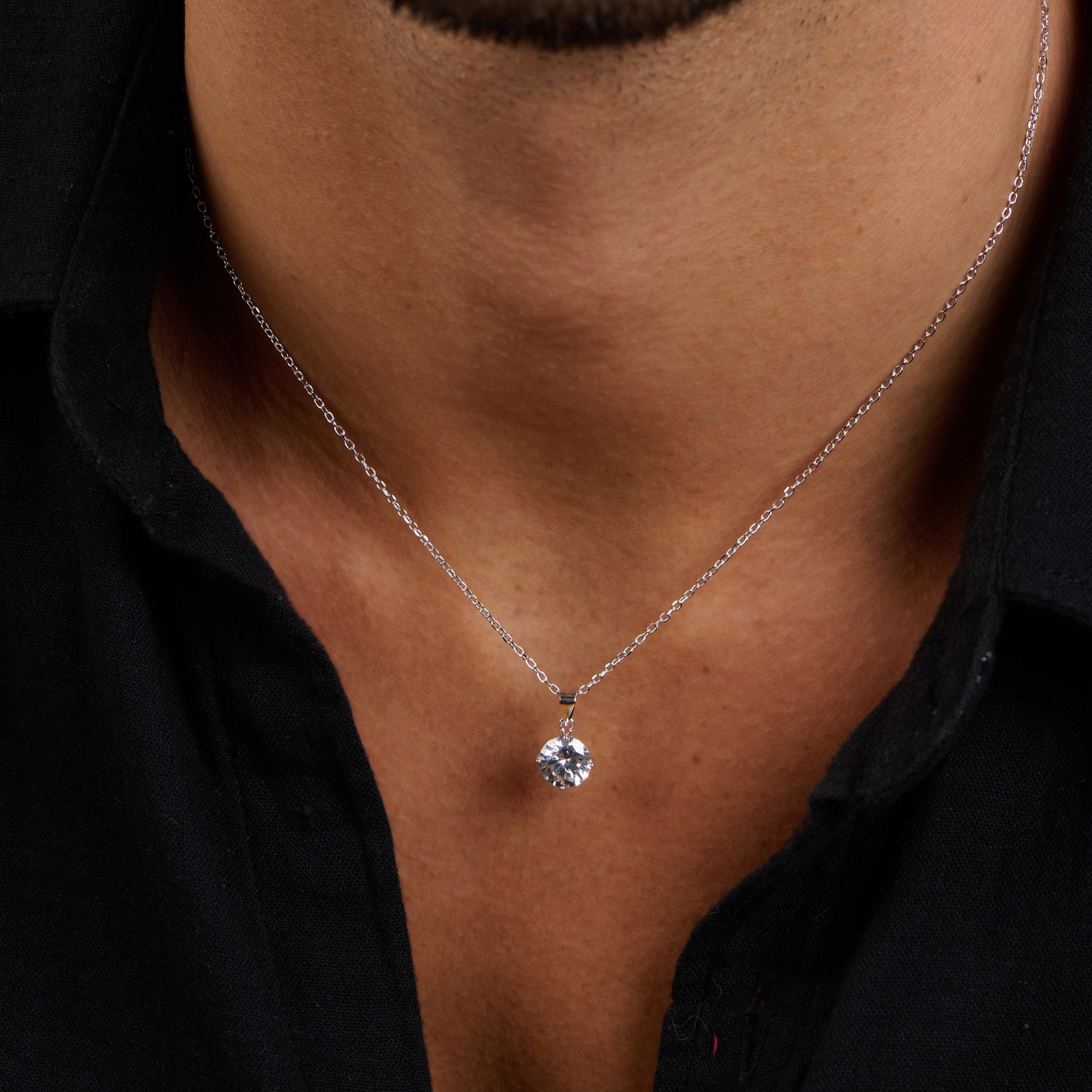 The Axis Zircon Necklace