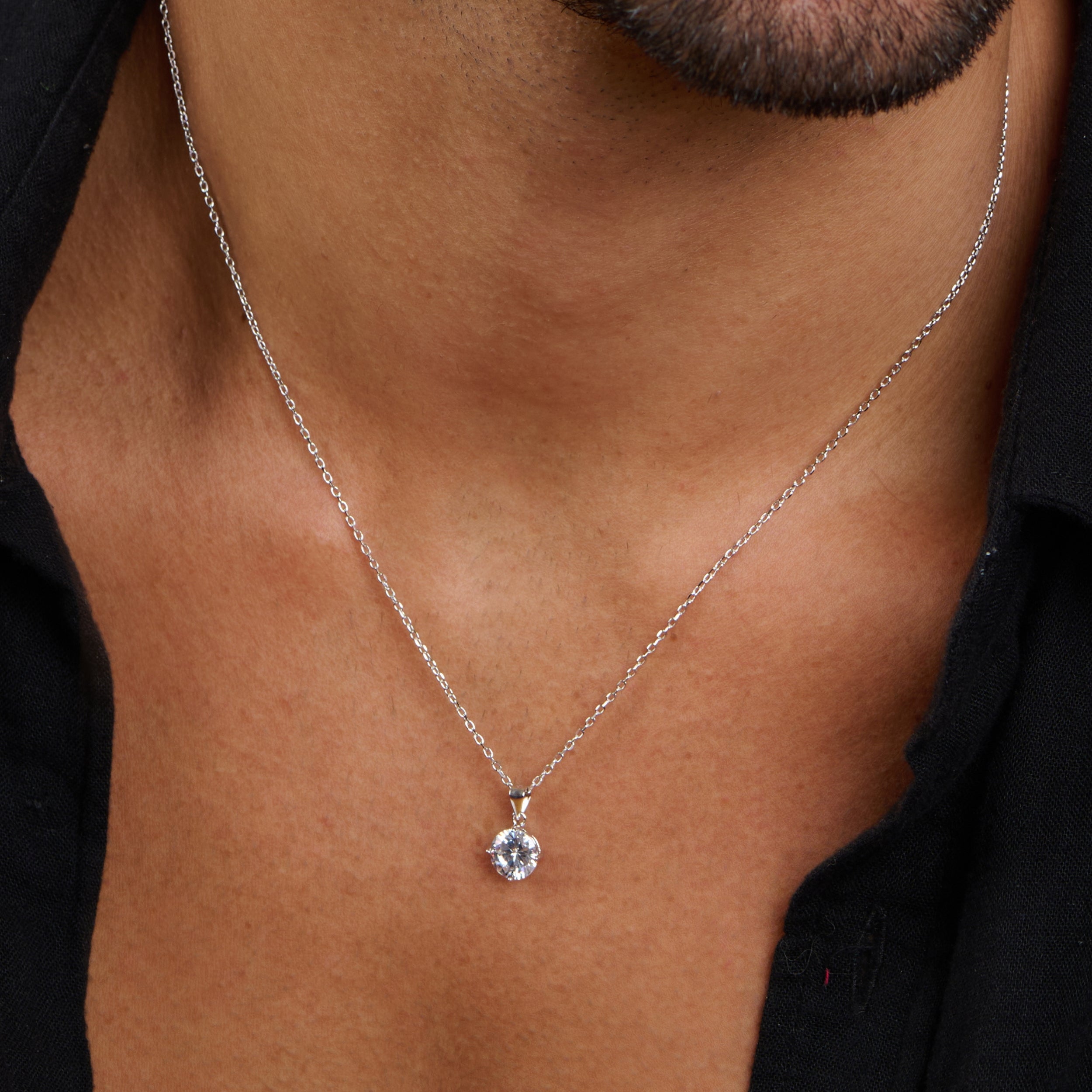 The Axis Zircon Necklace