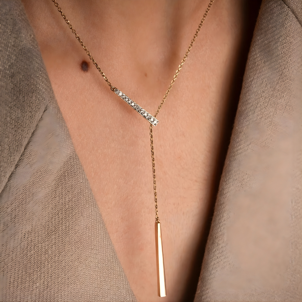 The Lariat Bar Necklace