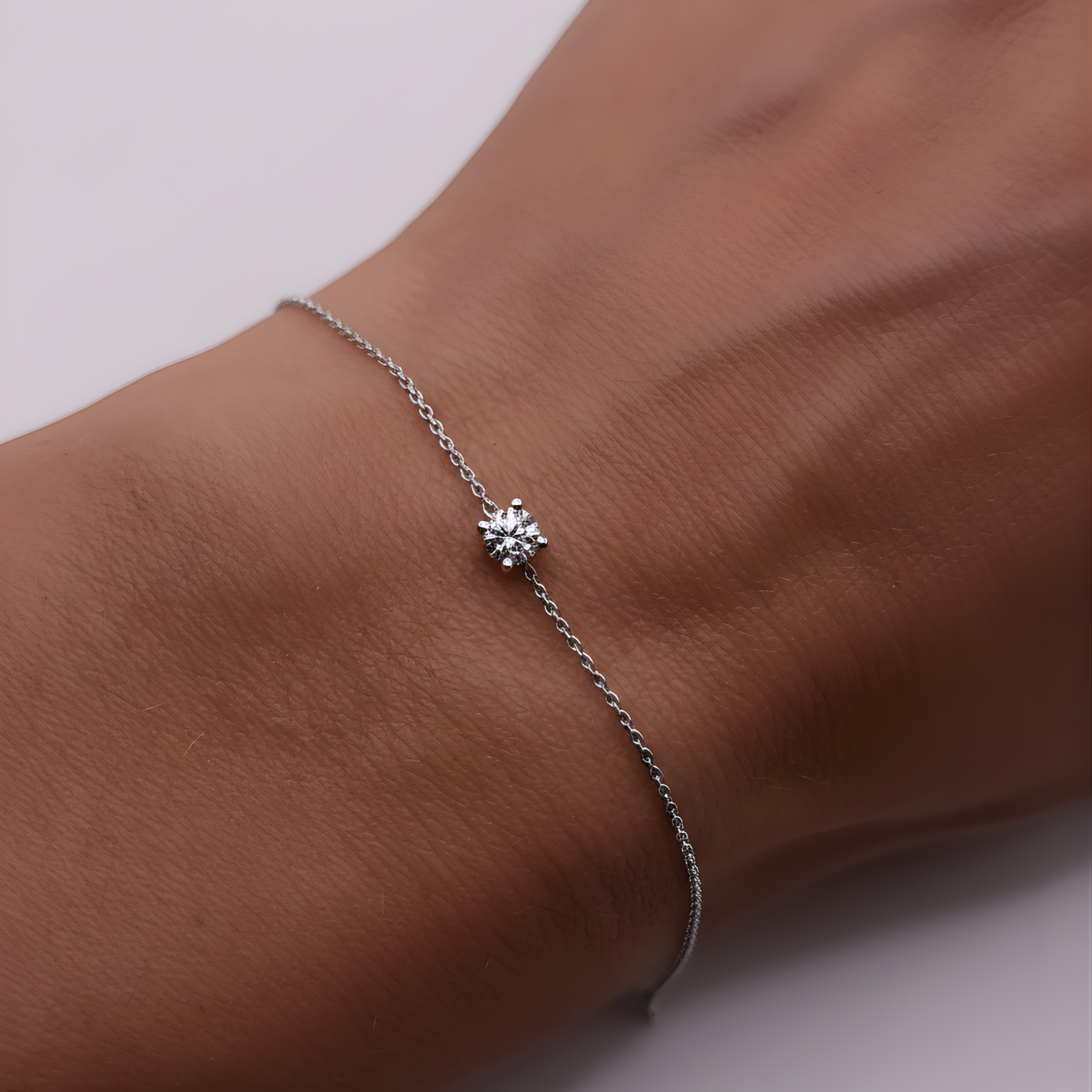 Timeless Round Zircon Bracelet