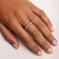 Triple Row Claw Silver Ring - ARTSY SILVER