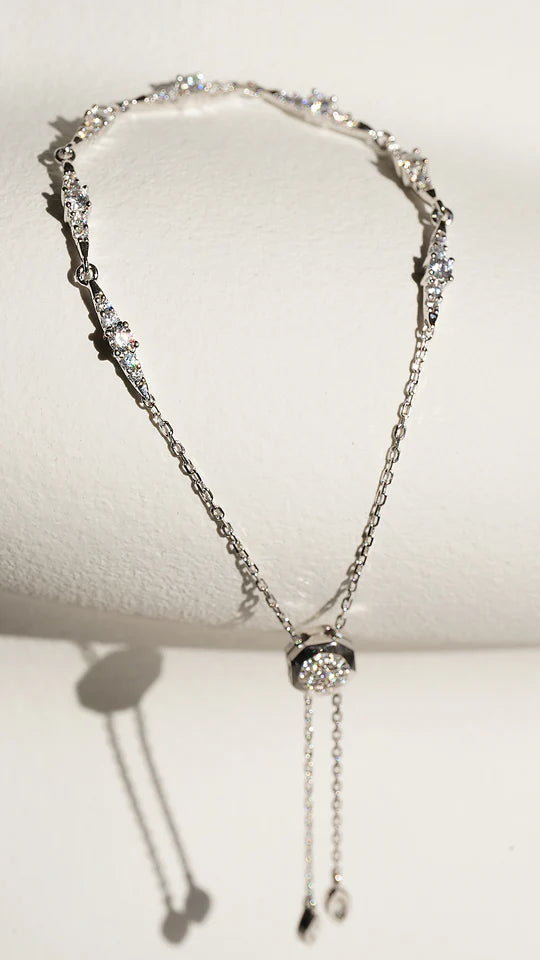 <tc>   سوار الزركون المتلألئ قابل للتعديل</tc>