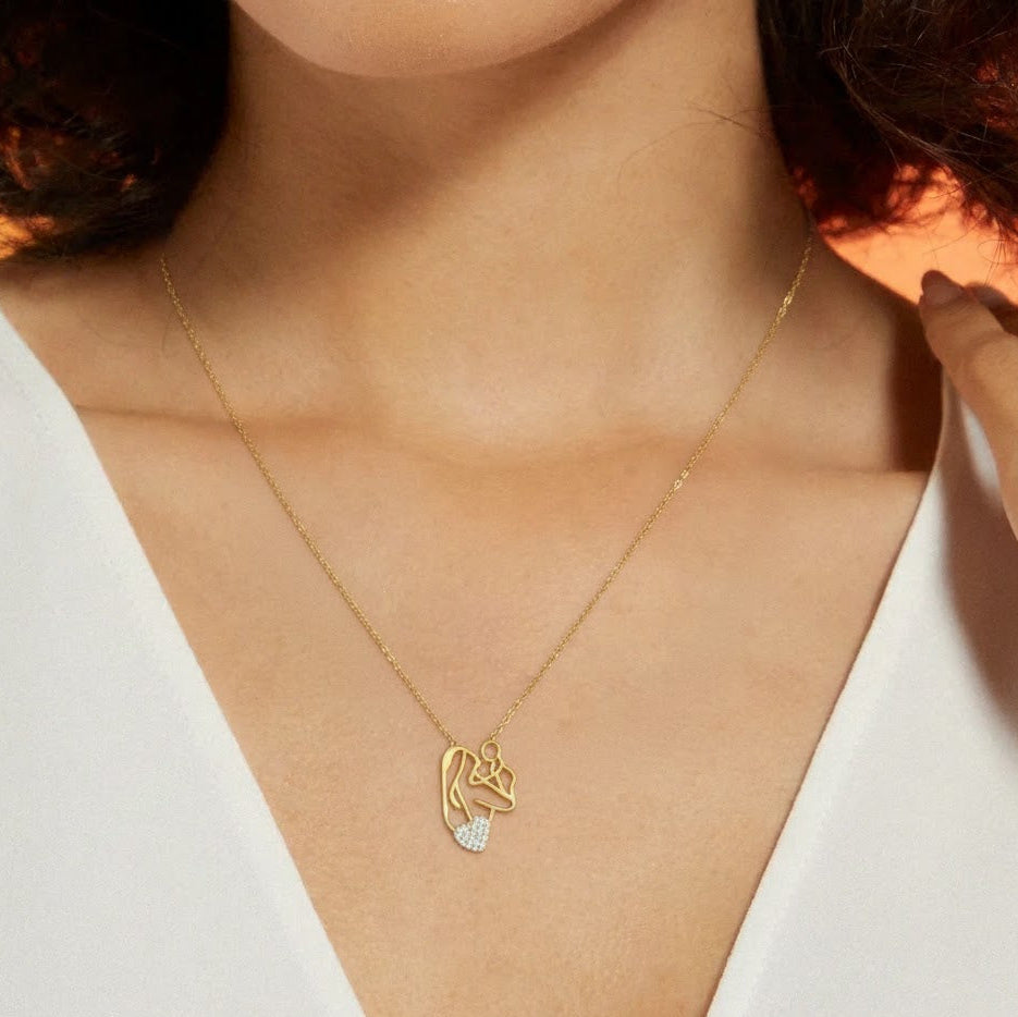 Unbreakable Bond Mom Necklace