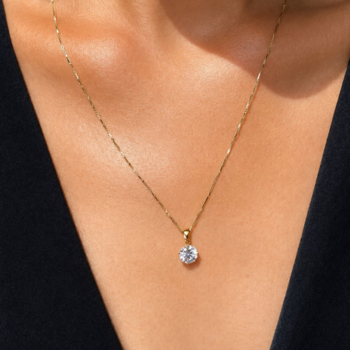 Sigma Girl Zircon Necklace