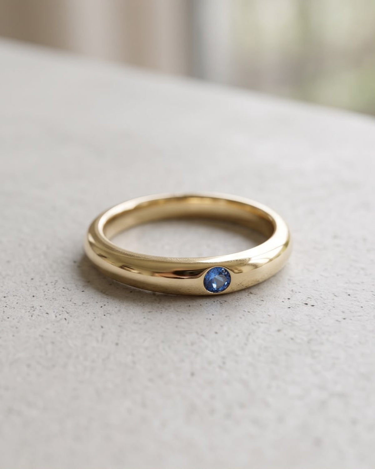 blue Sapphire Band