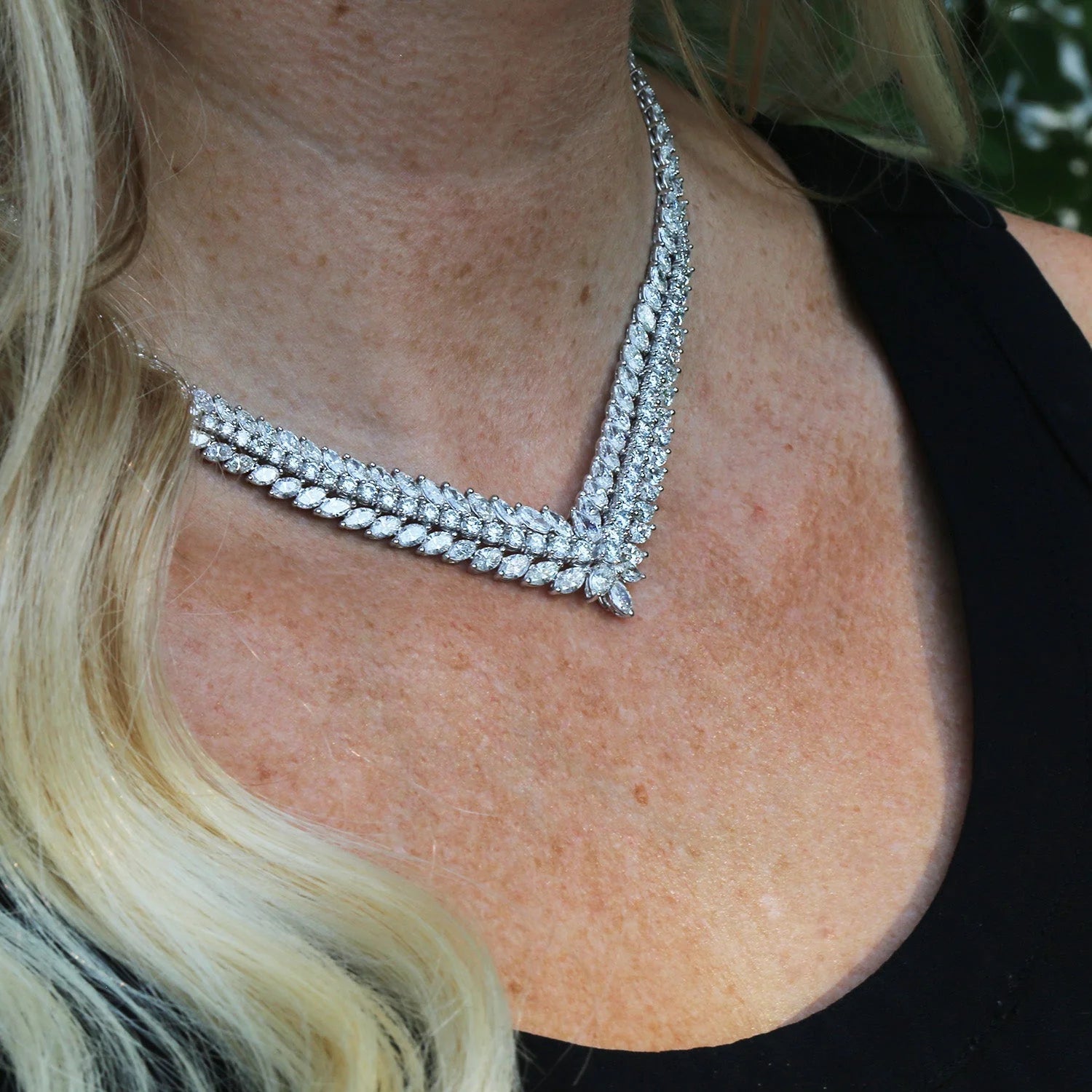 Regal Marquise Necklace