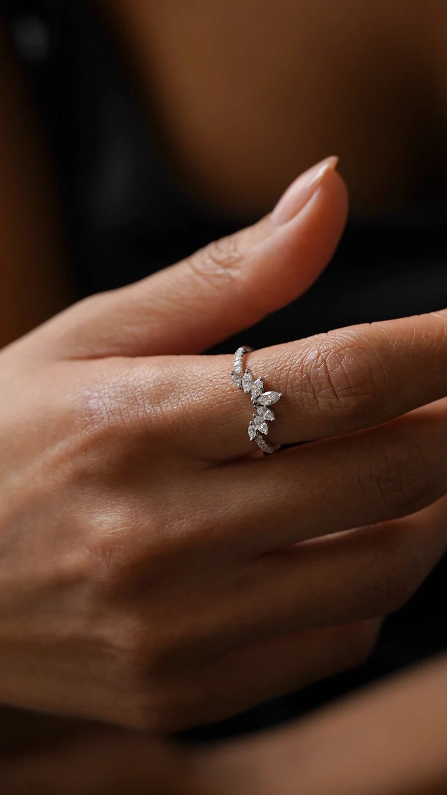 Venice Zircon Silver Ring - ARTSY SILVER