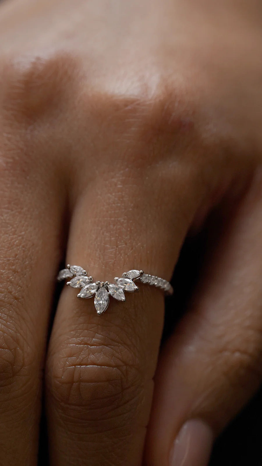 Venice Zircon Silver Ring 