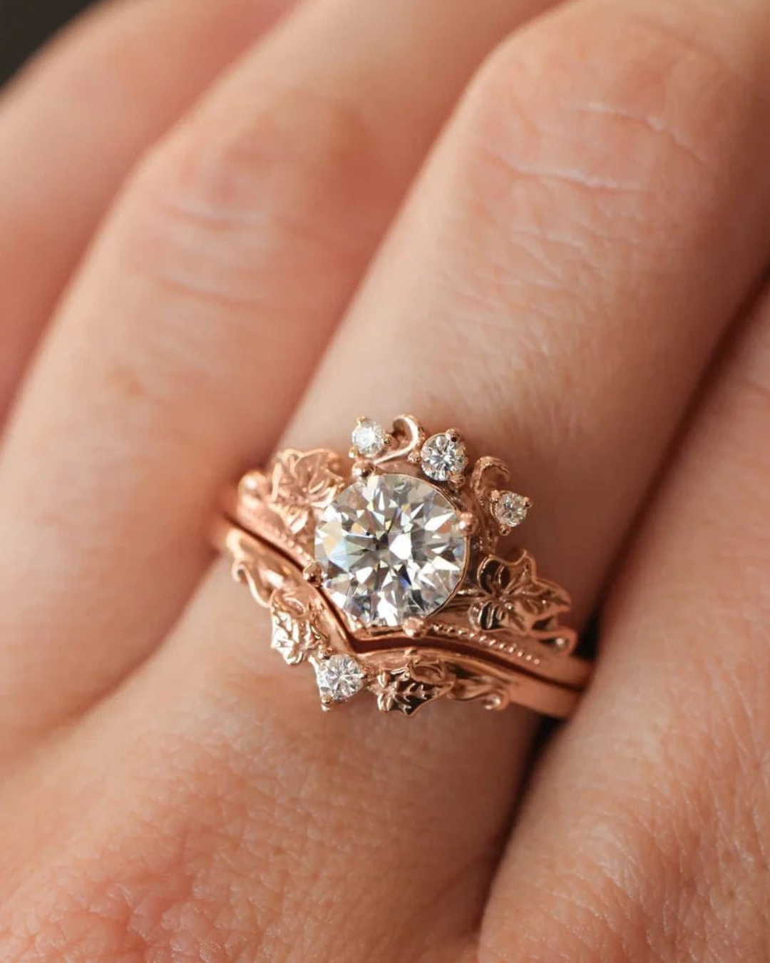 Victorian Art 2 Set Ring - ARTSY SILVER