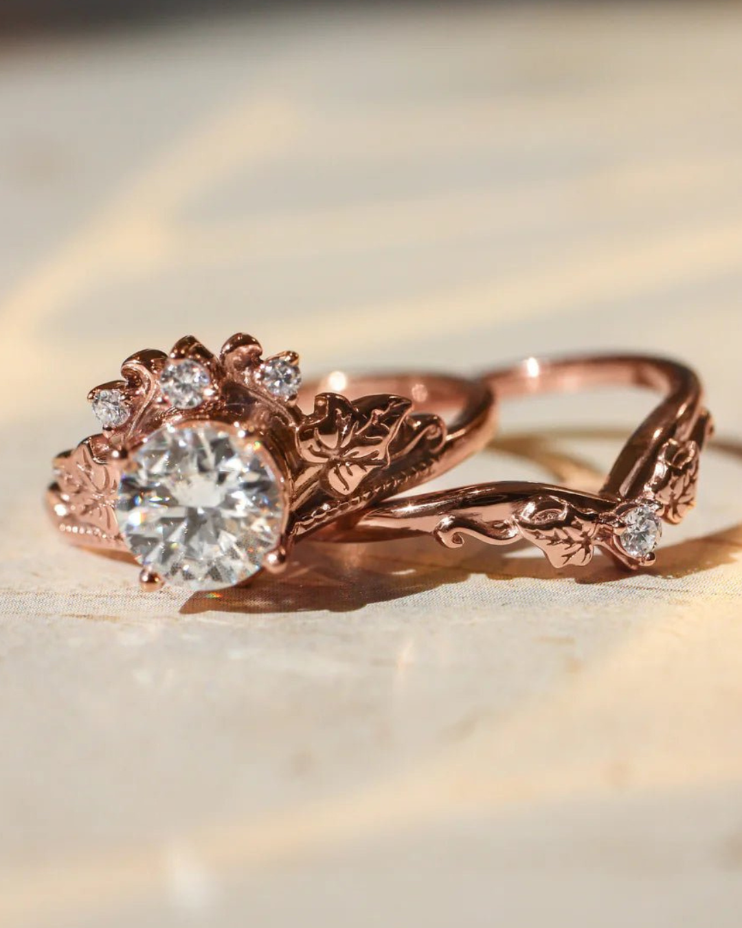 Victorian Art 2 Set Ring - ARTSY SILVER