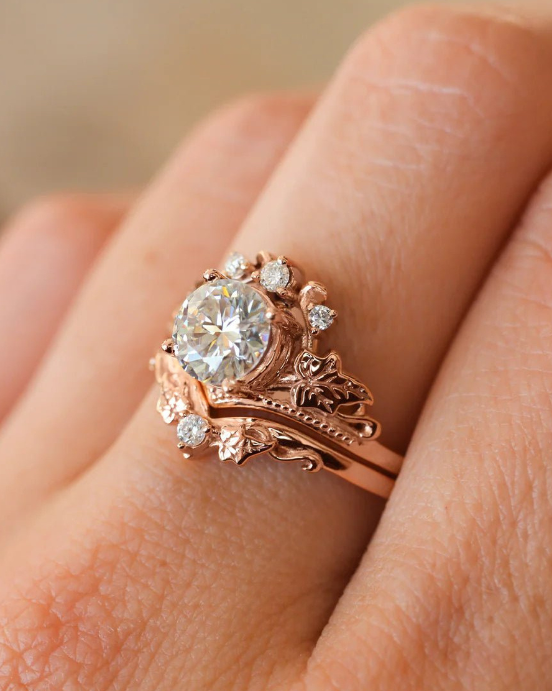 Victorian Art 2 Set Ring - ARTSY SILVER