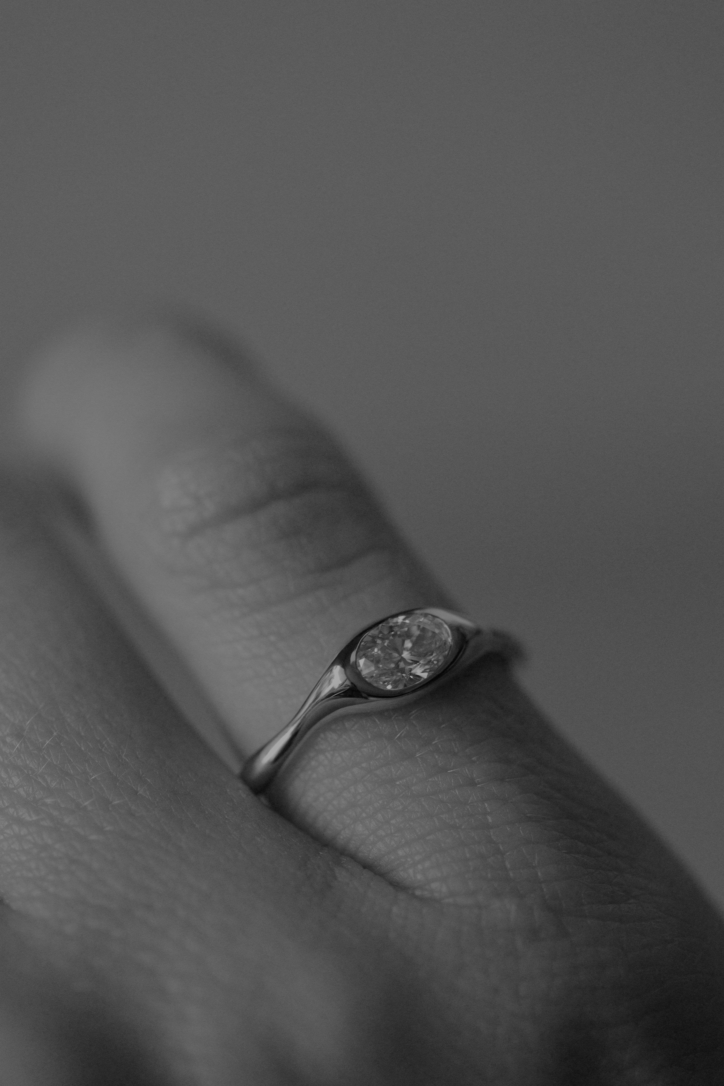 White Zircon Band