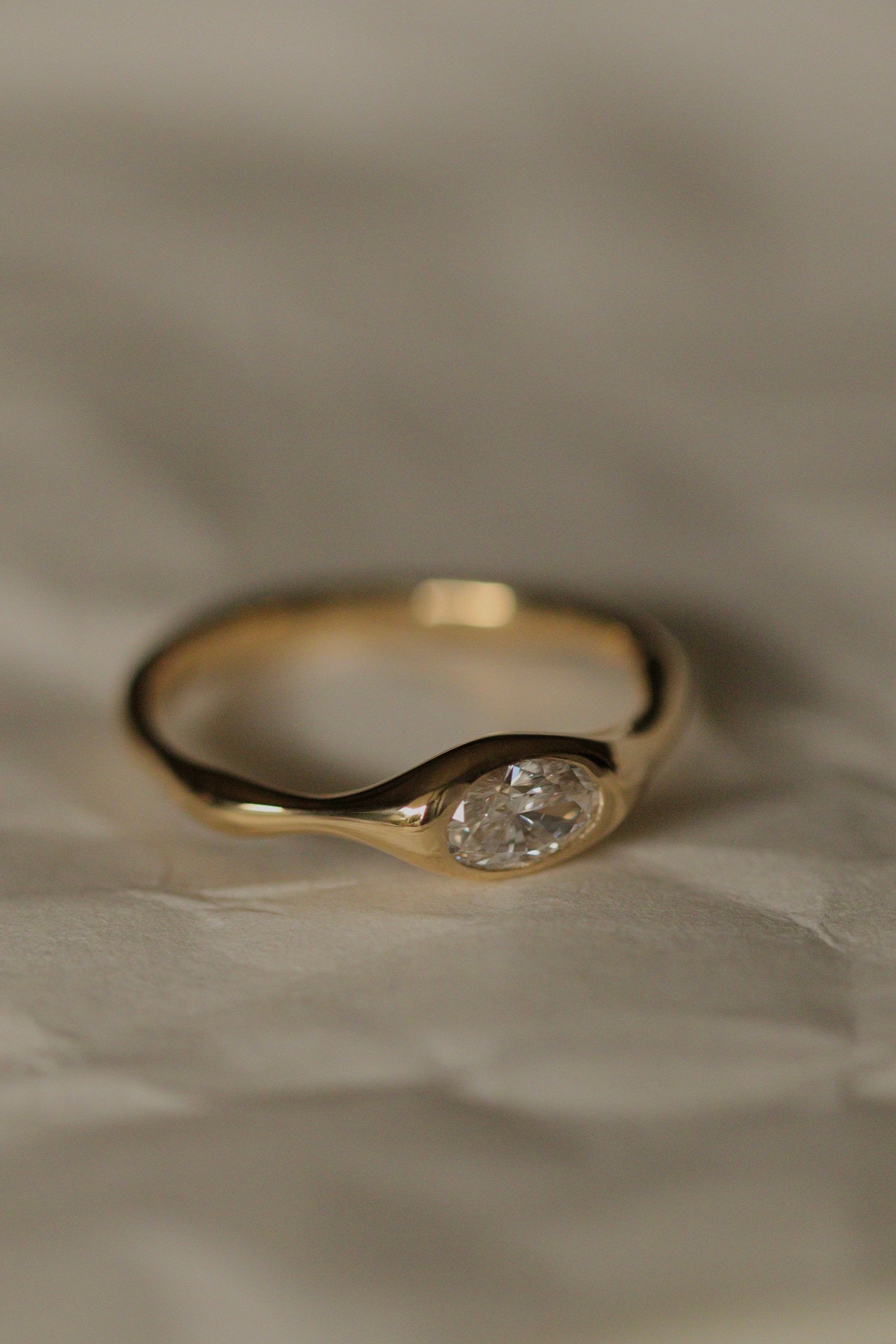 White Zircon Band