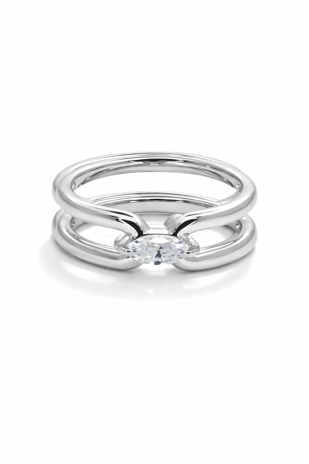 Your Timeless Zircon Gem Silver Ring
