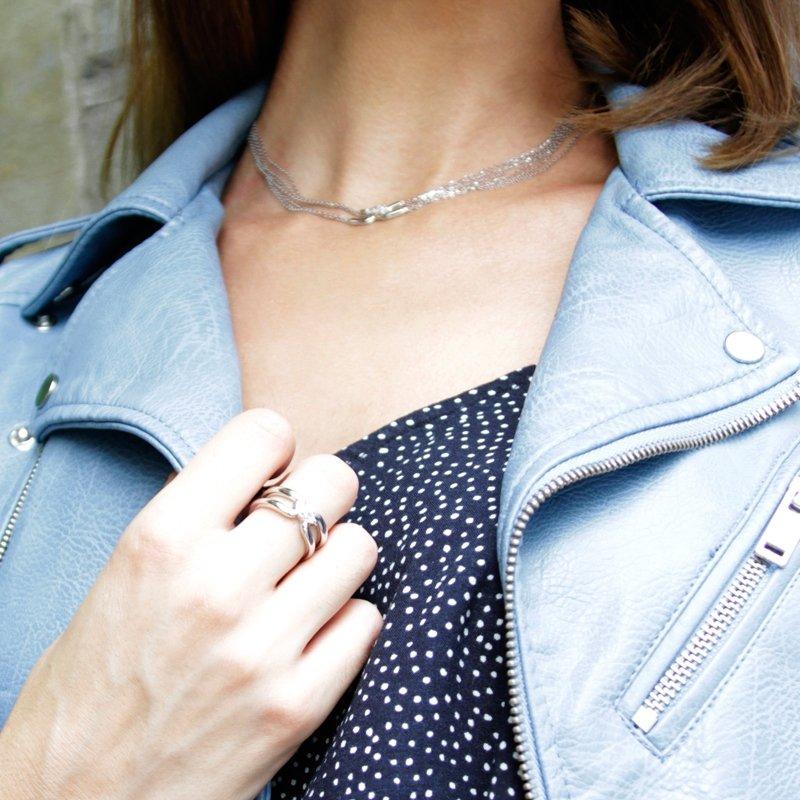 Your Timeless Zircon Gem Silver Ring - ARTSY SILVER