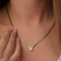 Zircon Snake Chain