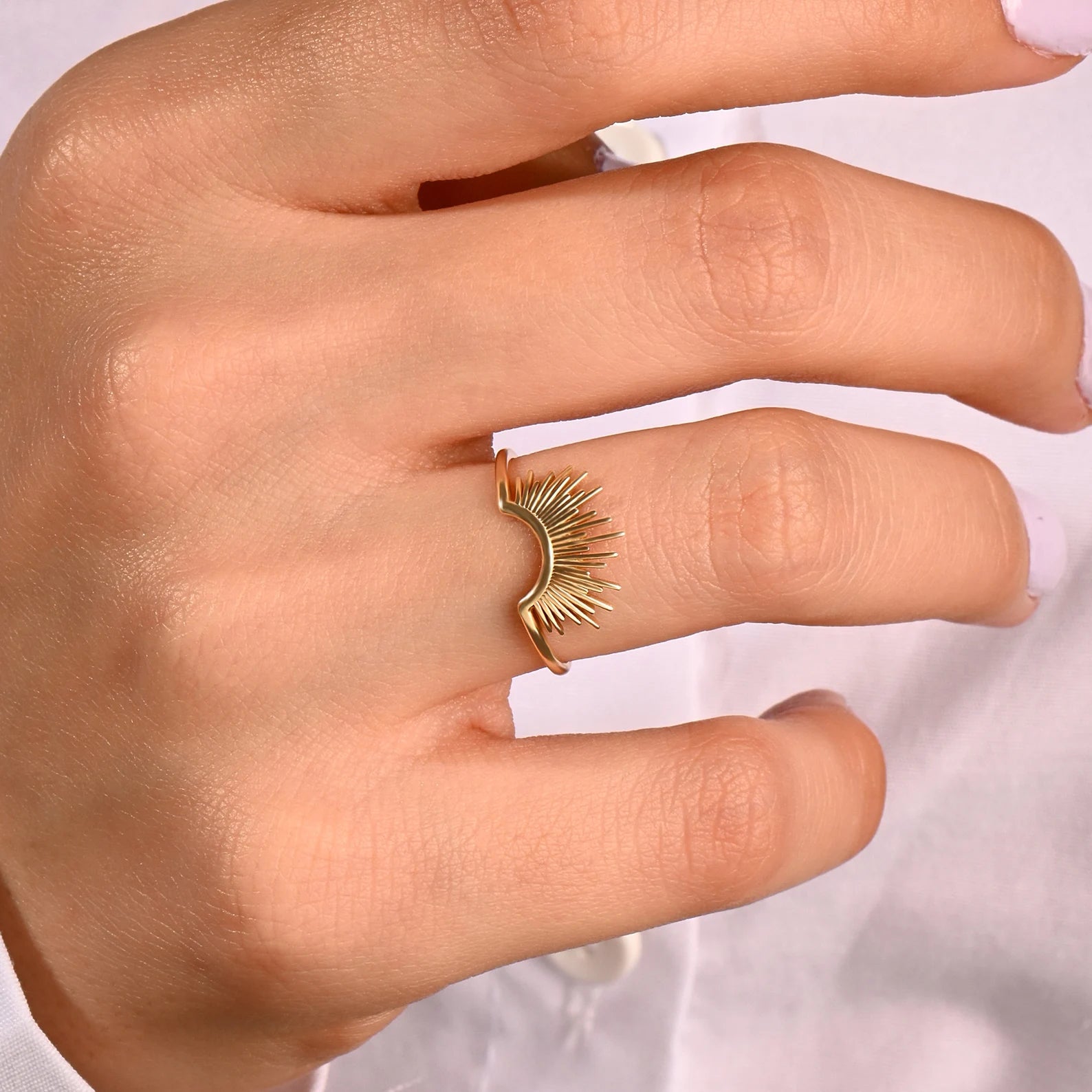 Art Me Gold Plating Ring - ARTSY SILVER