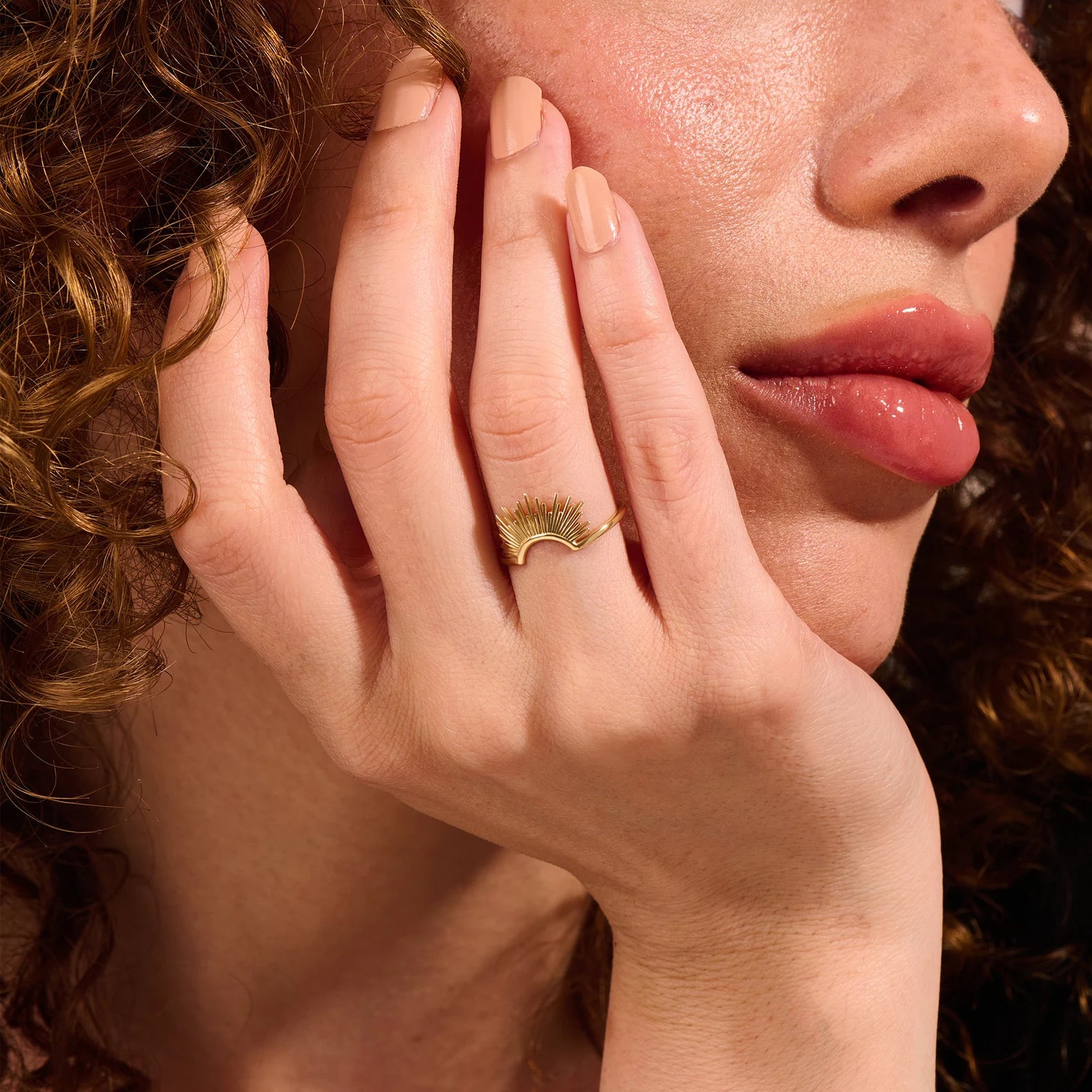 Art Me Gold Plating Ring - ARTSY SILVER