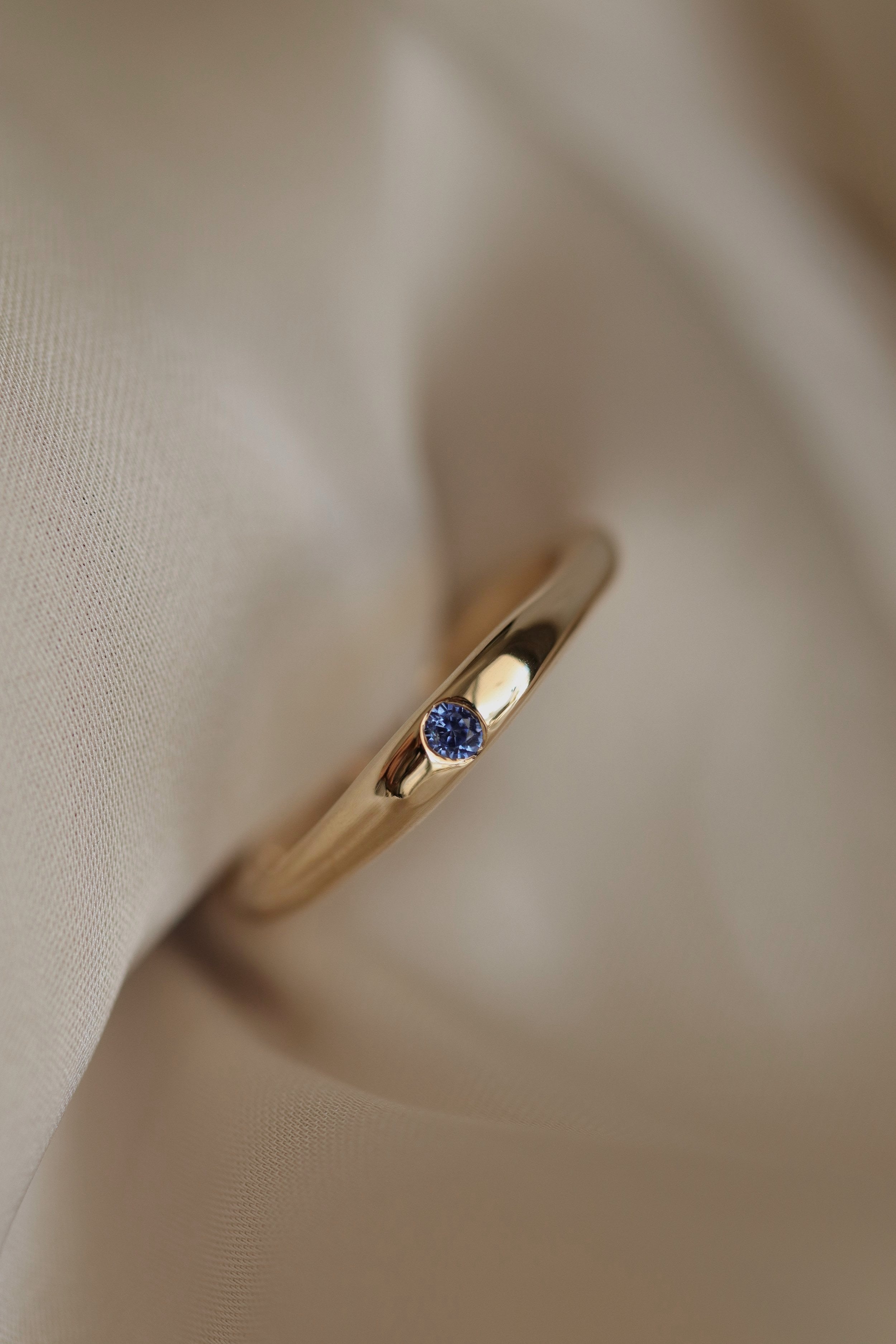blue Sapphire Band